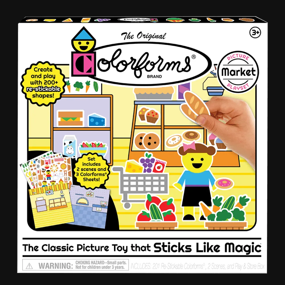 colorforms ® Market Picture Playset< Crafts And Activities