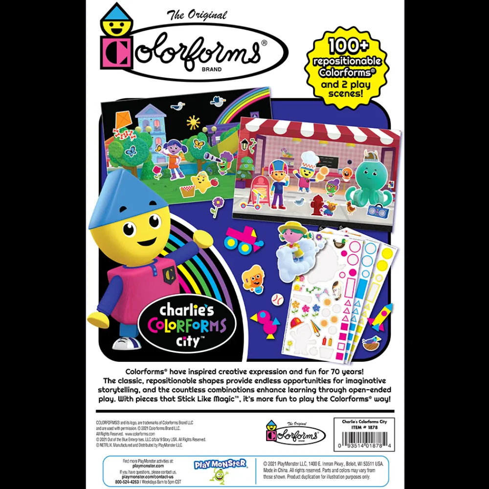 colorforms Picture Playset - Charlie'S ® City< Crafts And Activities