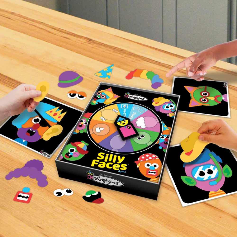 colorforms ® Silly Faces Game< Crafts And Activities