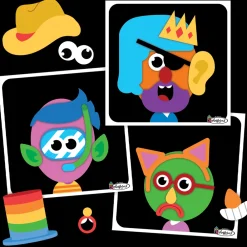 colorforms ® Silly Faces Game< Crafts And Activities