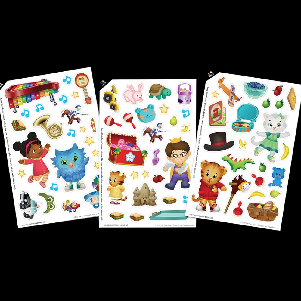 colorforms ® Travel Play Set: Daniel Tiger'S Neighborhood< Crafts And Activities