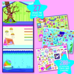 ann-williams Craft-Tastic® Jr Enchanted Sticker Playhouse< Crafts And Activities