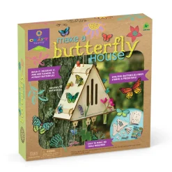 playmonster Craft-Tastic® Nature Make A Butterfly House< Crafts And Activities
