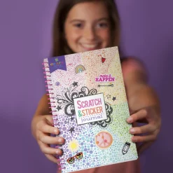 ann-williams Craft-Tastic® Scratch & Sticker Journal< Crafts And Activities