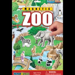 playmonster Create A Scene™ Magnetic Zoo™< Pretend Play