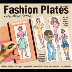 fashion-plates Fashion Plates® Retro Remix Kit< Crafts And Activities