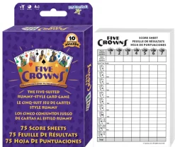 set Five Crowns Scorepad< Games