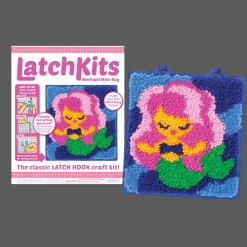 latchkits ™ Mermaid Latch Hook Kit< Crafts And Activities
