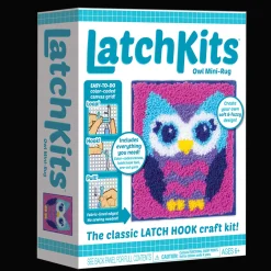 latchkits ™ Owl Latch Hook Kit< Crafts And Activities