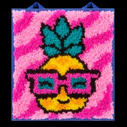 latchkits ® Pineapple Latch Hook Kit< Crafts And Activities
