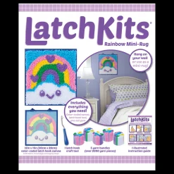 latchkits ® Smiling Rainbow Latch Hook Kit< Crafts And Activities