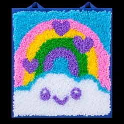 latchkits ® Smiling Rainbow Latch Hook Kit< Crafts And Activities
