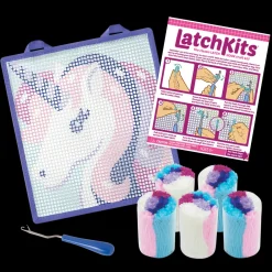 latchkits ™ Unicorn Latch Hook Kit< Crafts And Activities