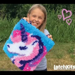 latchkits ™ Unicorn Latch Hook Kit< Crafts And Activities