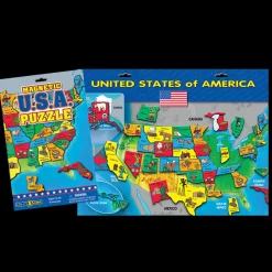 playmonster Magnetic Usa Puzzle™< Pretend Play