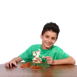 marbleocity ®Triple Play 4-Bar Link< Building Toys