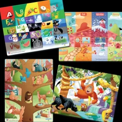playmonster 4-Pack Puzzles Alphabet< Puzzles