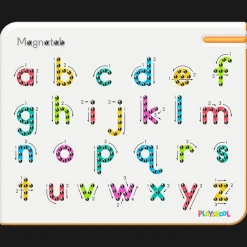 magnatab Playskool A To Z Lowercase< Learning Toys