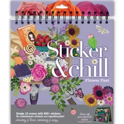 ann-williams Sticker & Chill® Flower Fest< Crafts And Activities