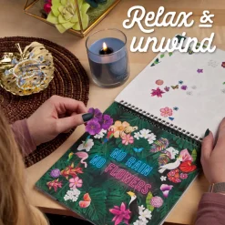 ann-williams Sticker & Chill® Flower Fest< Crafts And Activities