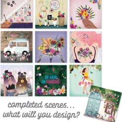 ann-williams Sticker & Chill® Flower Fest< Crafts And Activities
