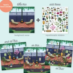 ann-williams Sticker & Chill® Gardens< Crafts And Activities