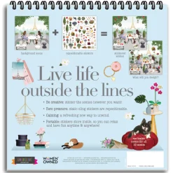 ann-williams Sticker & Chill® Living Large< Crafts And Activities