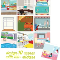 ann-williams Sticker & Chill® Retro< Crafts And Activities