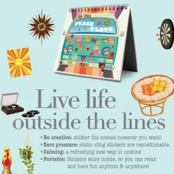 ann-williams Sticker & Chill® Retro< Crafts And Activities