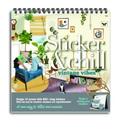 ann-williams Sticker & Chill Vintage Vibes< Crafts And Activities